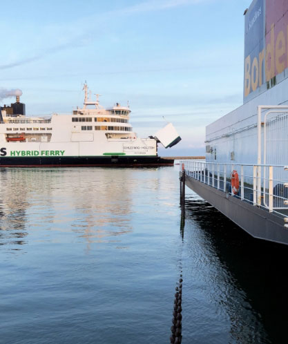 Hybrid ferry